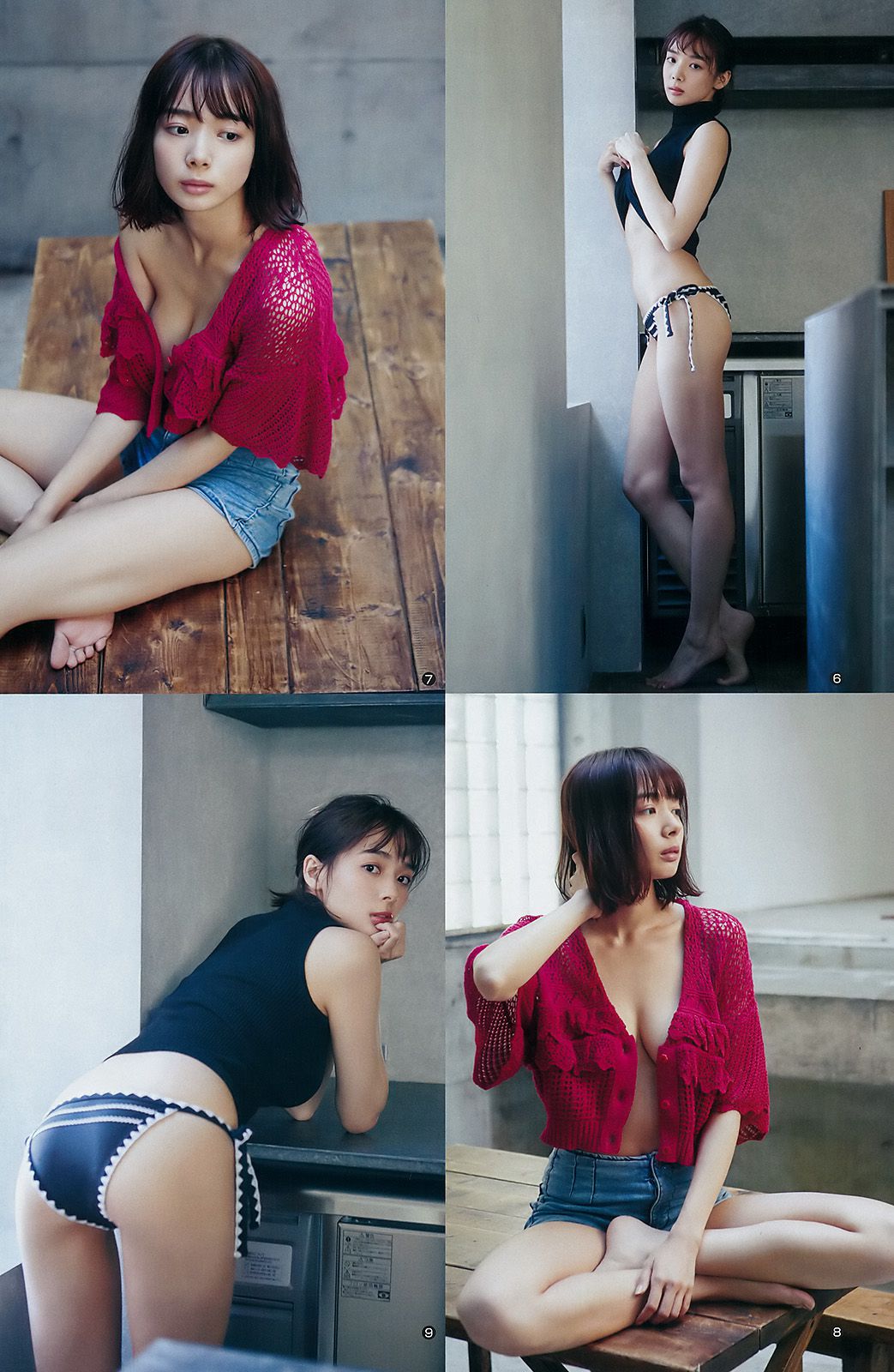 Ruka Matsuda Sayaka Okada Aisa Takeuchi [Weekly Young Jump] 2018 No.02 Photo Mori Page 16 No.d2af50