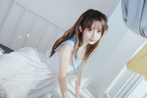 [COS phúc lợi] God Without Tail_Aria - Blue Nightdress