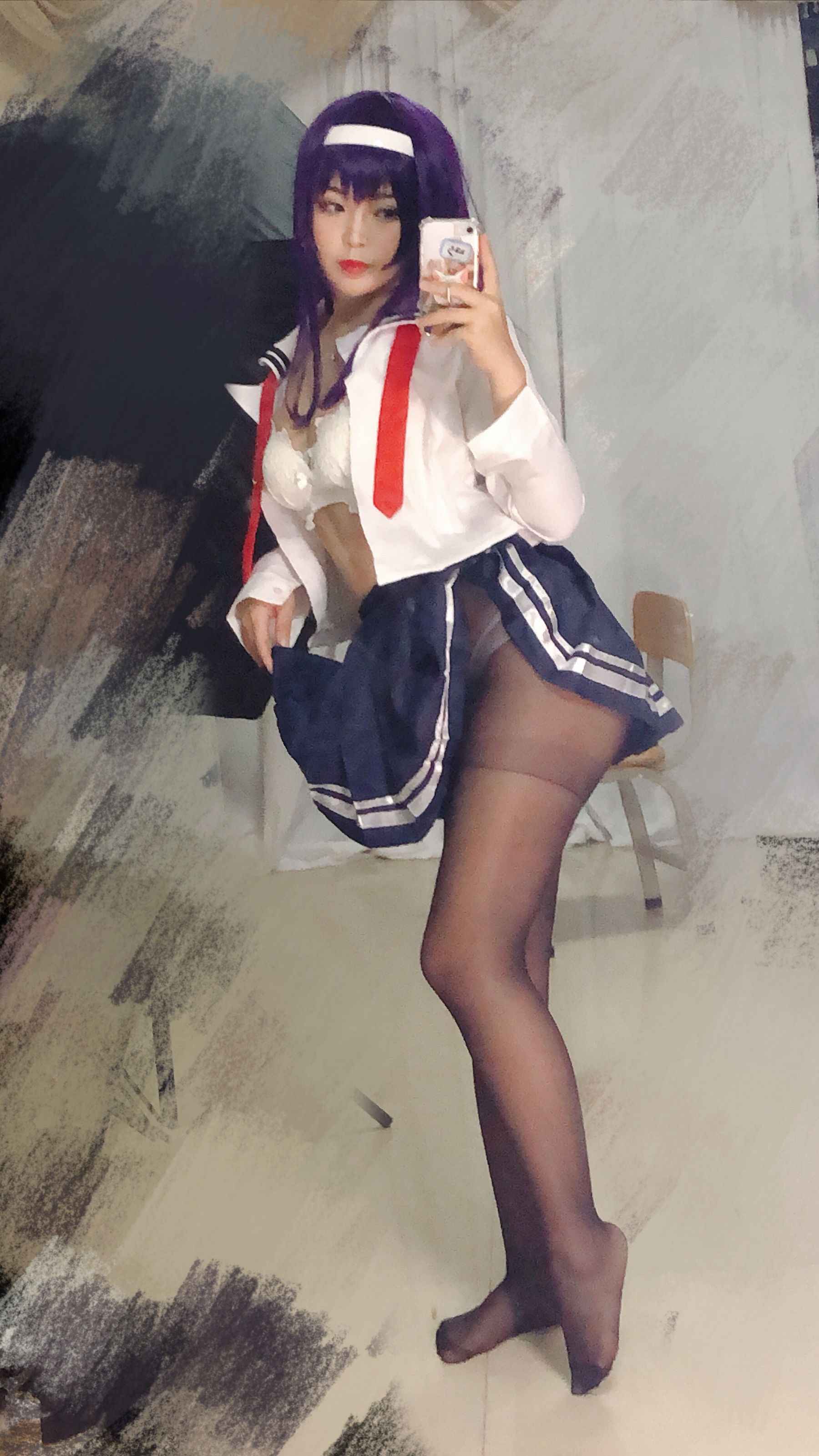 [Cosplay Photo] Cute Miss Sister-Bai Ye- - School Uniform Page 14 No.9f7c3f