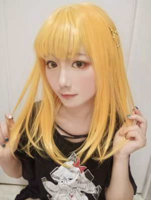 [Foto de cosplay] Blogueira de anime Xianyin sic - irmã de cabelo amarelo