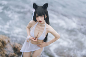 [Foto di COSER celebrità di Internet] Blogger di anime Feng Jiangjiang v - Costume da bagno Atago