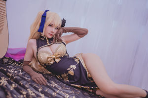 [Ảnh COSER màu đỏ ròng] Qian Yu_rr - Bông sen vàng giả tưởng