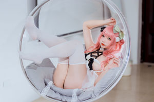 [Welfare COS] Blogueiro de anime Jiuqu Jean - irmã de cabelo rosa