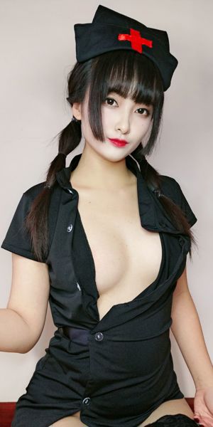 [Zdjęcie Cosplay] Bloger anime Luo Li LoLiSAMA - pielęgniarka walentynkowa