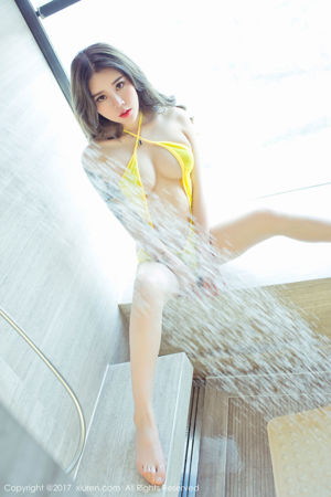 Alisa Lisa „Cheongsam Temptation + Bathroom Sexy” [Hideto Net XIUREN] nr 763