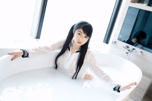 Panpan Dragon Girl Sunny «Студенческая одежда для молочной ванны + прозрачная студенческая одежда + черная нашивка на соски» [Hideto XiuRen] NO.853