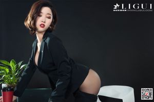Xiao Xiao "Black Silk Alluring Seidenfuß" [丽 柜 Ligui] Internet Beauty