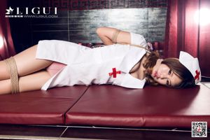Modo de pierna Yuhan "Nurse Beautiful Beam" [丽 柜 Ligui] Belleza de Internet