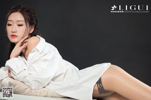 Wang Weiwei "Cô gái gợi cảm trong áo sơ mi trắng" [Ligui Ligui]