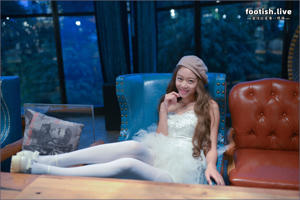 [Kolekcja IESS Pratt & Whitney] 162 Modelka Mała Czarna Dziewczynka Jingjing „Alternative White Fun”