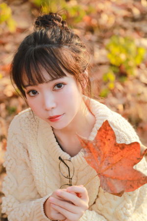 [COS phúc lợi] Cô gái dễ thương Fushii_ Haitang - Bạn gái mùa thu