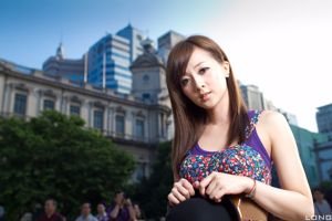 Zhang Kaijie / Mikako "Hong Kong and Macau Journey" serie di riprese di strada
