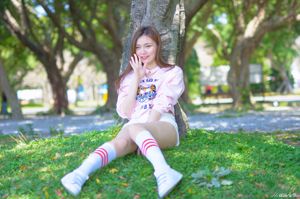 [Taiwan Göttin] Su Xiaoli "Hot Pants Sportswear im Huabo Xinsheng Park"